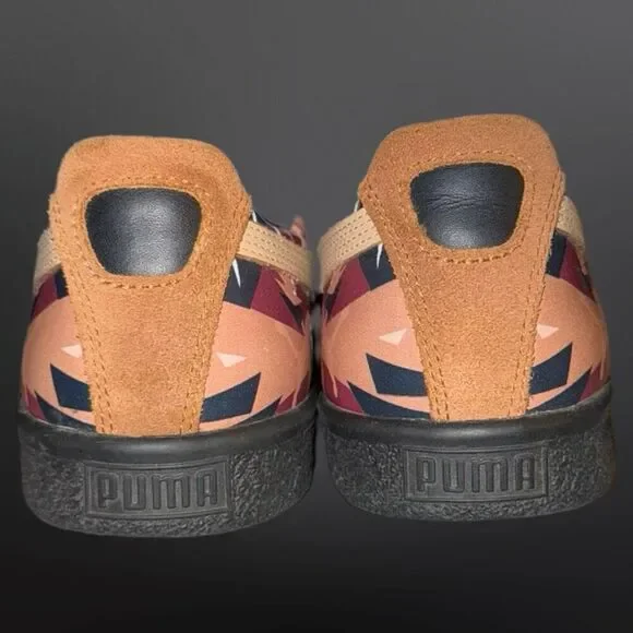 Men’s Puma Clyde Moon Jungle in Puma Black & Natural Vachetta PUMA SELECT Size 9 - Picture 12 of 13